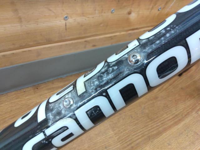 Cannondale SIX13 Saecoチームモデル 2005年頃モデル アルミ/カーボンロードバイクフレーム レッド サイズ:52