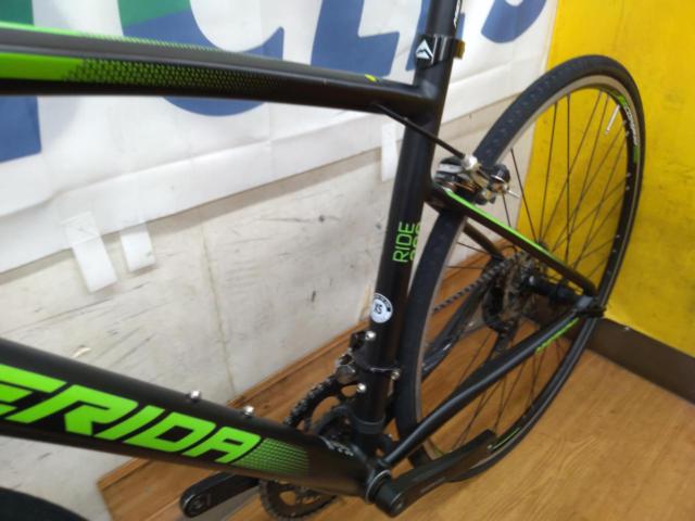 MERIDA RIDE 200 2017年モデル 700×25C 2×9S アルミロードバイク ブラック