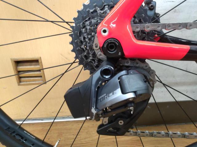 Cannondale Topstone Carbon Force eTap AXS 2020年モデル 700×38C 2×12S カーボングラベルバイク ブラック/レッド サイズ:M