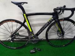 1大特価PINARELLO DOGMA F8 DISK Carbon T1100 1K 2016モデル 700x26c 2x10s ロードバイク ブラック/イエロー サイズ53 参考168-178