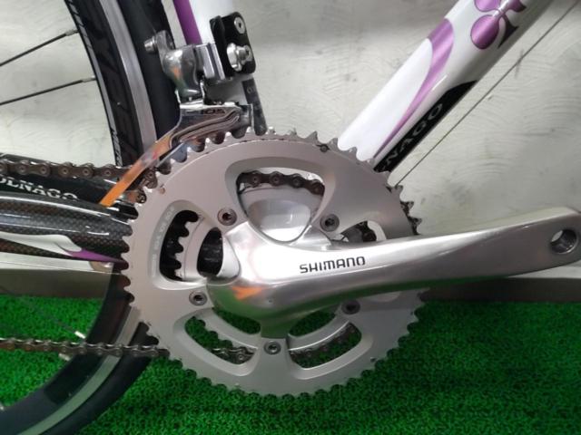 3大特価COLNAGO ARTE2.0 2010モデル 700x25c 2x10s カーボンバックアルミロードバイク ホワイト サイズ49s/参考168-178cm