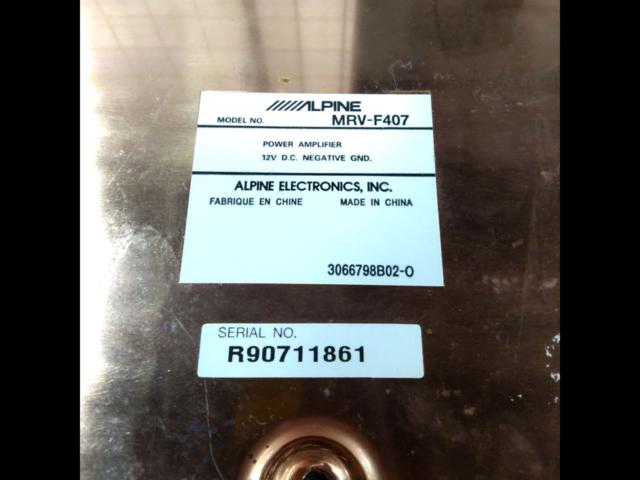 Wakeari
ALPINE
MRV-F407