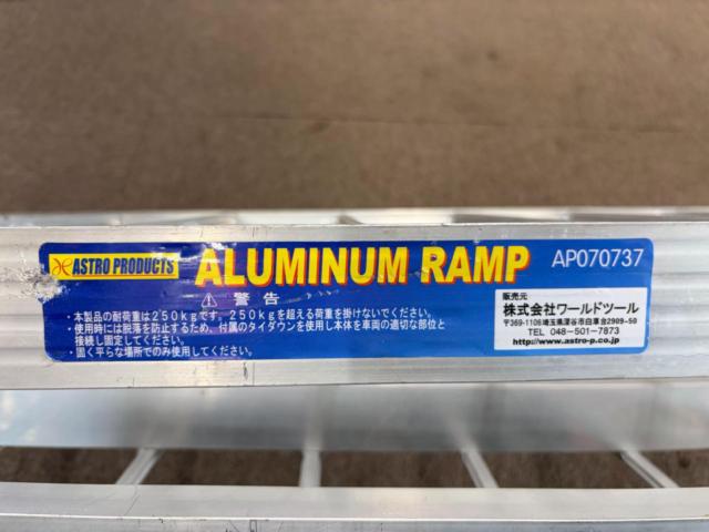 ASTROPRODUCTS
Aluminum ramp / Aluminum ladder