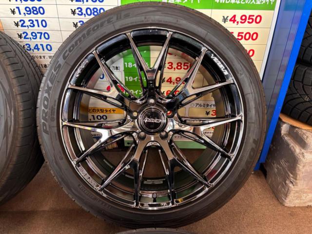 ★6月値下げしました★RAYS VERSUS VV27S + TOYO PROXES Comfort Ⅱs