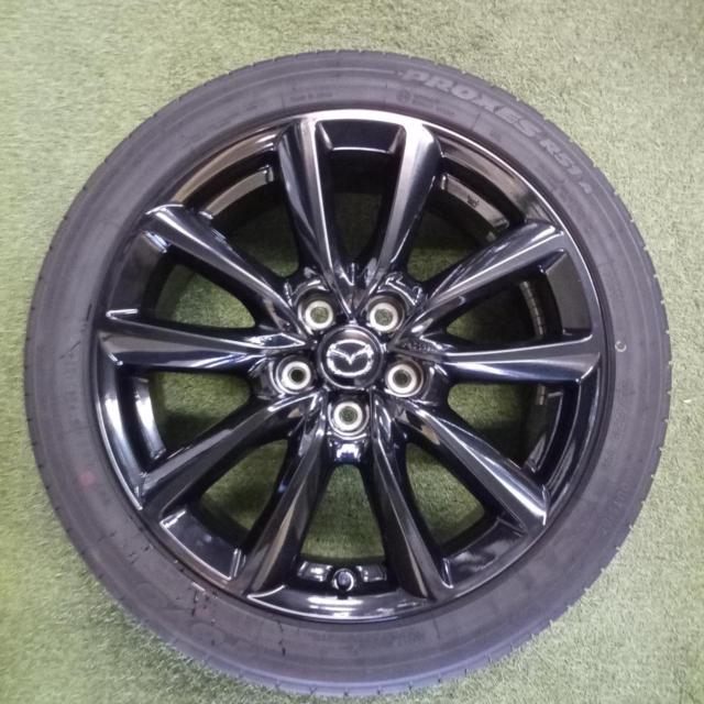 Free fitting !!
Mazda genuine
MAZDA3/Black Tone Edition
Genuine 5-spoke twin aluminum wheels
+
TOYO
PROXES
R51A
215 / 45R18
Manufactured in 2022