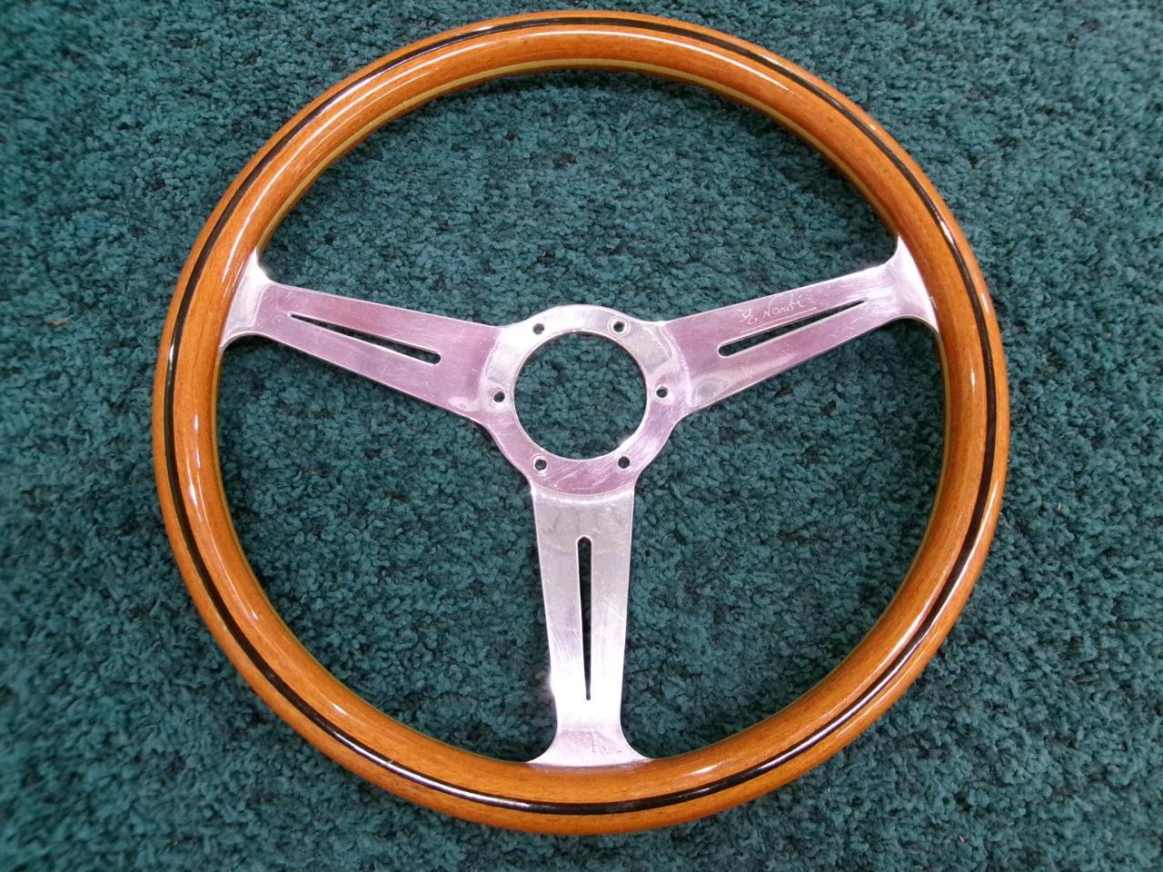 NARDI クラシックウッドステアリング 360mm | やや傷や汚れあり 