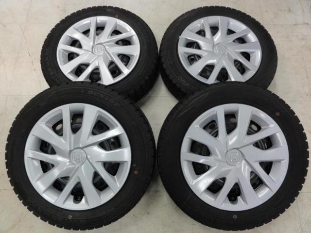 HONDA N-BOX純正スチールホイール＋DUNLOP　WINTERMAXX WM02