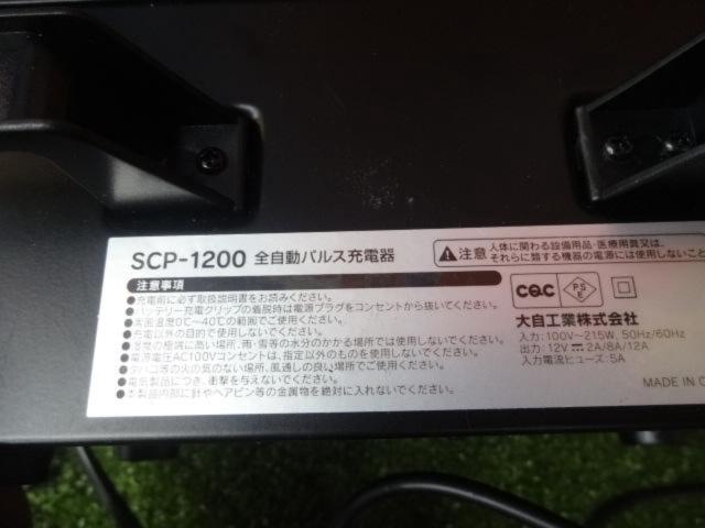 Meltec SCP-1200
Fully automatic pulse charger