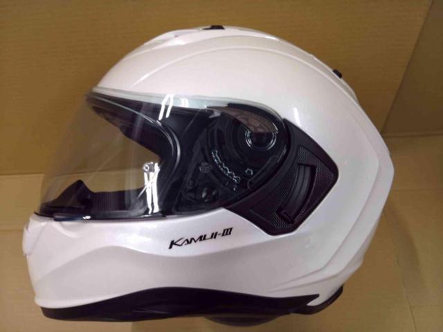 OGK
KABUTO (Aussie cable Kabuto)
KAMUI-3
Kaedear with intercom
Pearl White
L size