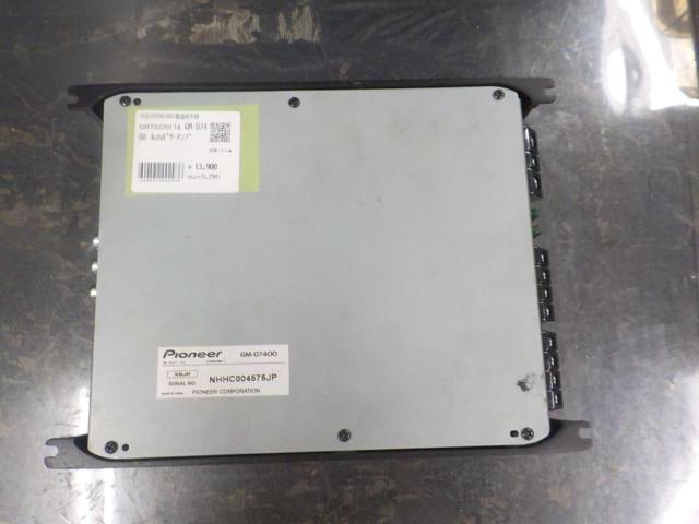 carrozzeria
GM-D7400
4ch power amplifier