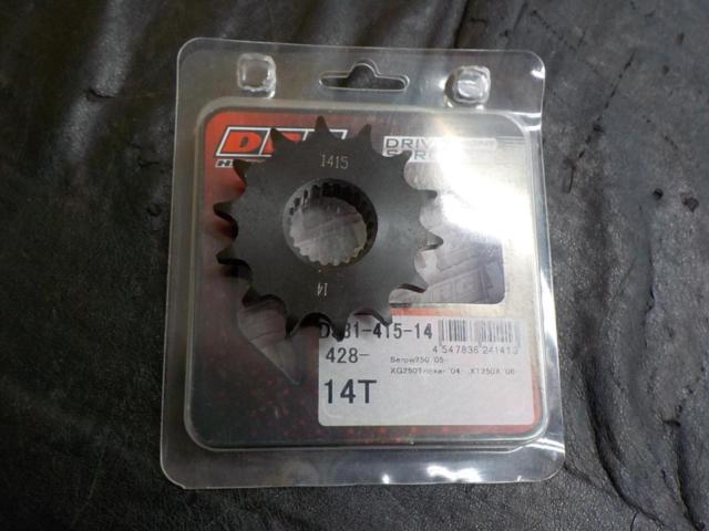 DRC
D331-415-14
Dura
Front sprocket
14T