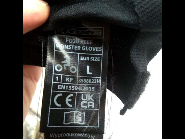 Alpinestars
REEF
MONSTER
GLOVE