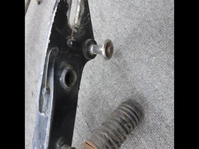 Genuine Honda swingarm
TL125
Removed Pegasus (year unknown)