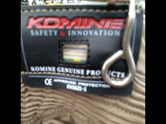 KOMINE (Komine)
07-744
Protect riding cotton cargo pants
L size