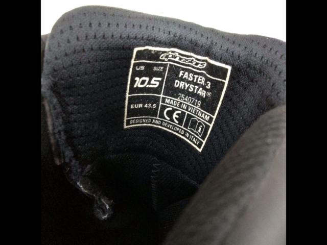 Alpinestars
FASTER-3DRYSTAR Boots