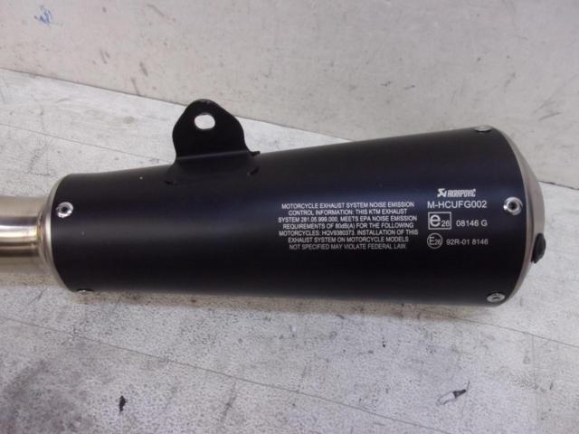 AKRAPOVIC silencer
Svartpilen 401 (-'23)