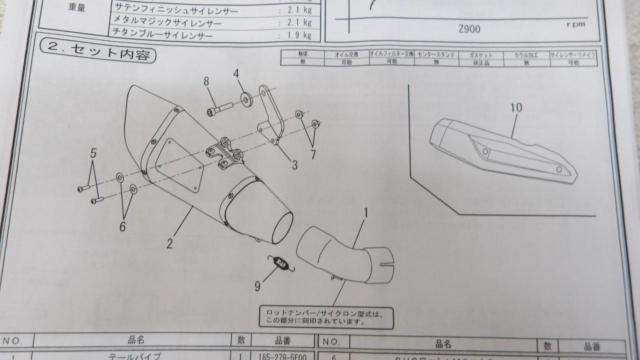 YOSHIMURA slip-on silencer
Z900 ('18 -'19)
