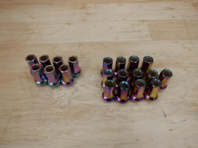 HEARTNET
p1.5 Titanium Color Steel Wheel Nuts
The old and new models are mixed together.
P1.5
Twenty