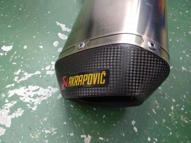 △Price reduced! 9AKRAPOVIC
Titanium slip online