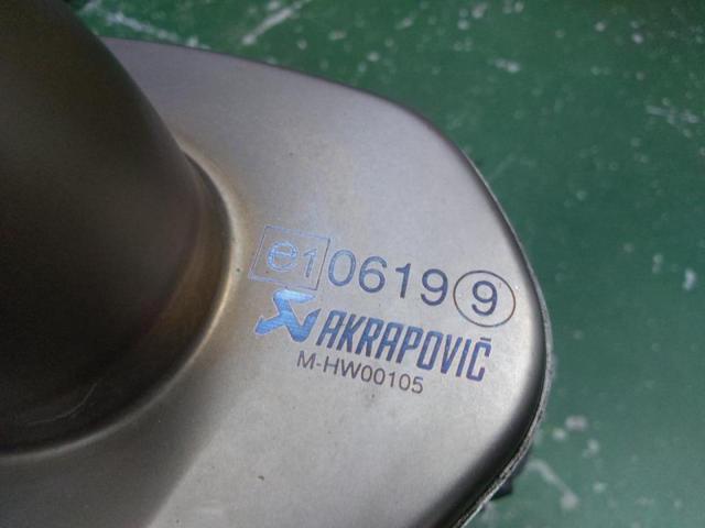 △Price reduced! 9AKRAPOVIC
Titanium slip online