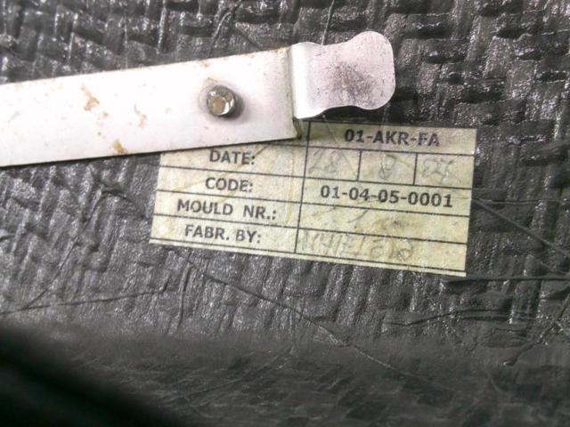 GSX-R600 / 750
06-07/K6K7
AKRAPOVIC
HEAT
SHIELD
CARBON
01-04-05-0001
Standard muffler heat shield
Akurapo Vittorio Chi