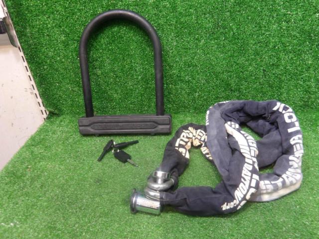 DAYTONASTRONGER
LOCK
Chain lock & U-lock set
The key with this 3