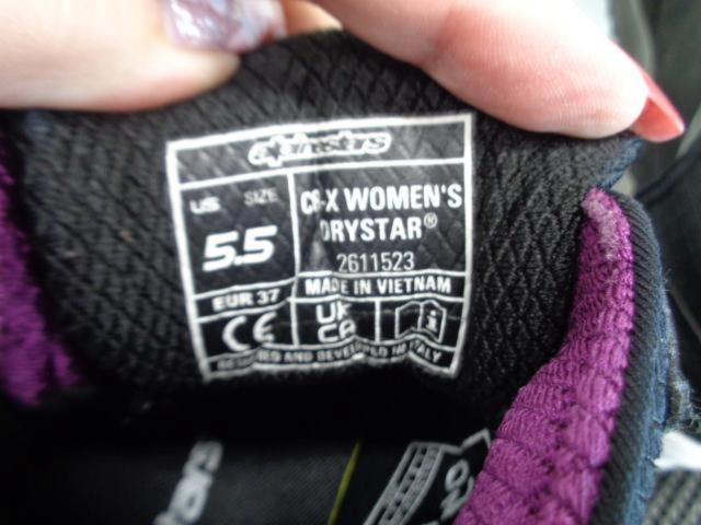 Alpinestars CR-X
WOMEN'S
DRYSTAR Riding Shoes
US5.5/EUR37