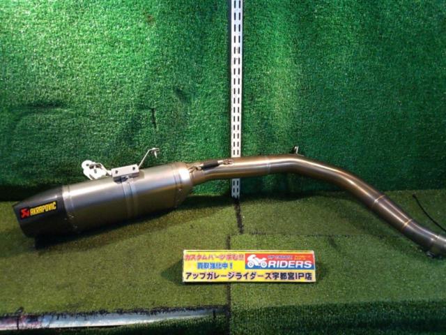 AKRAPOVIC
Slip online
Titanium
Daytona
DAYTONA675 / R
Compatible with 09-12