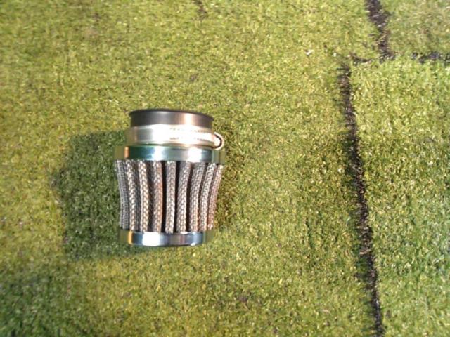 Kitaco Power Filter (Straight) Φ35
Chrome-plated
Number: 515-0000350