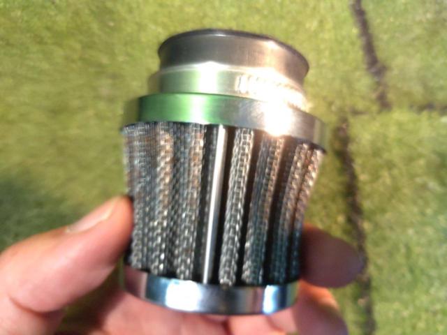 Kitaco Power Filter (Straight) Φ35
Chrome-plated
Number: 515-0000350