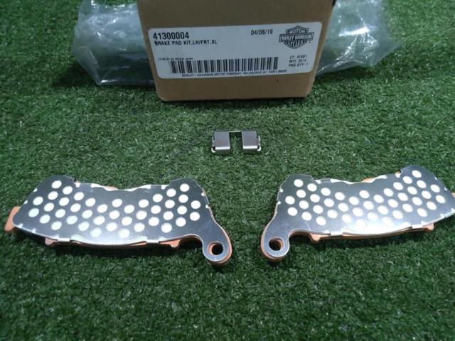 【HarleyDavidson/ハーレーダビッドソン】純正ブレーキパッド 標準装備パッド フロント 品番:41300004 | 目立った傷や ...