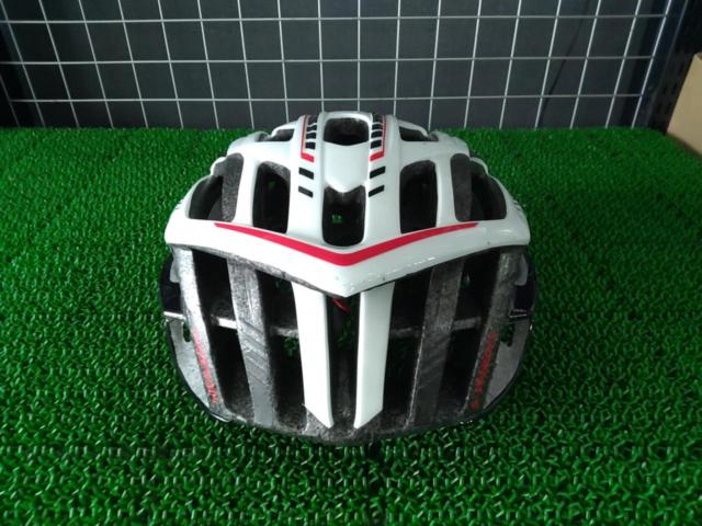 【わけあり現状販売】※調整ダイヤル固定部破損 サイズ:56-64 SPECIALIZED S-WORKS PREVAIL サイクルヘルメット ホワイト