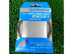 SHIMANO ( シマノ ) 機械式ケーブル類 ポリマーコーティングシフトインナーケーブル 1.2 X 2100MM/1パック
