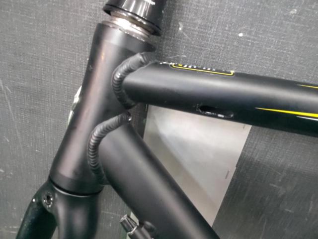 FELT F55 アルミ/カーボンバックロードバイクフレームセット サイズ510 ブラック