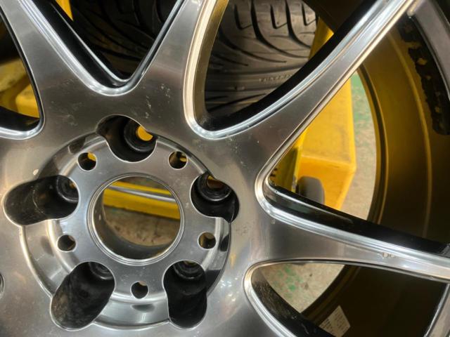 ☆未走行タイヤ付ドリケツ☆ WORK EMOTION CR kiwami + GOODYEAR EAGLE 