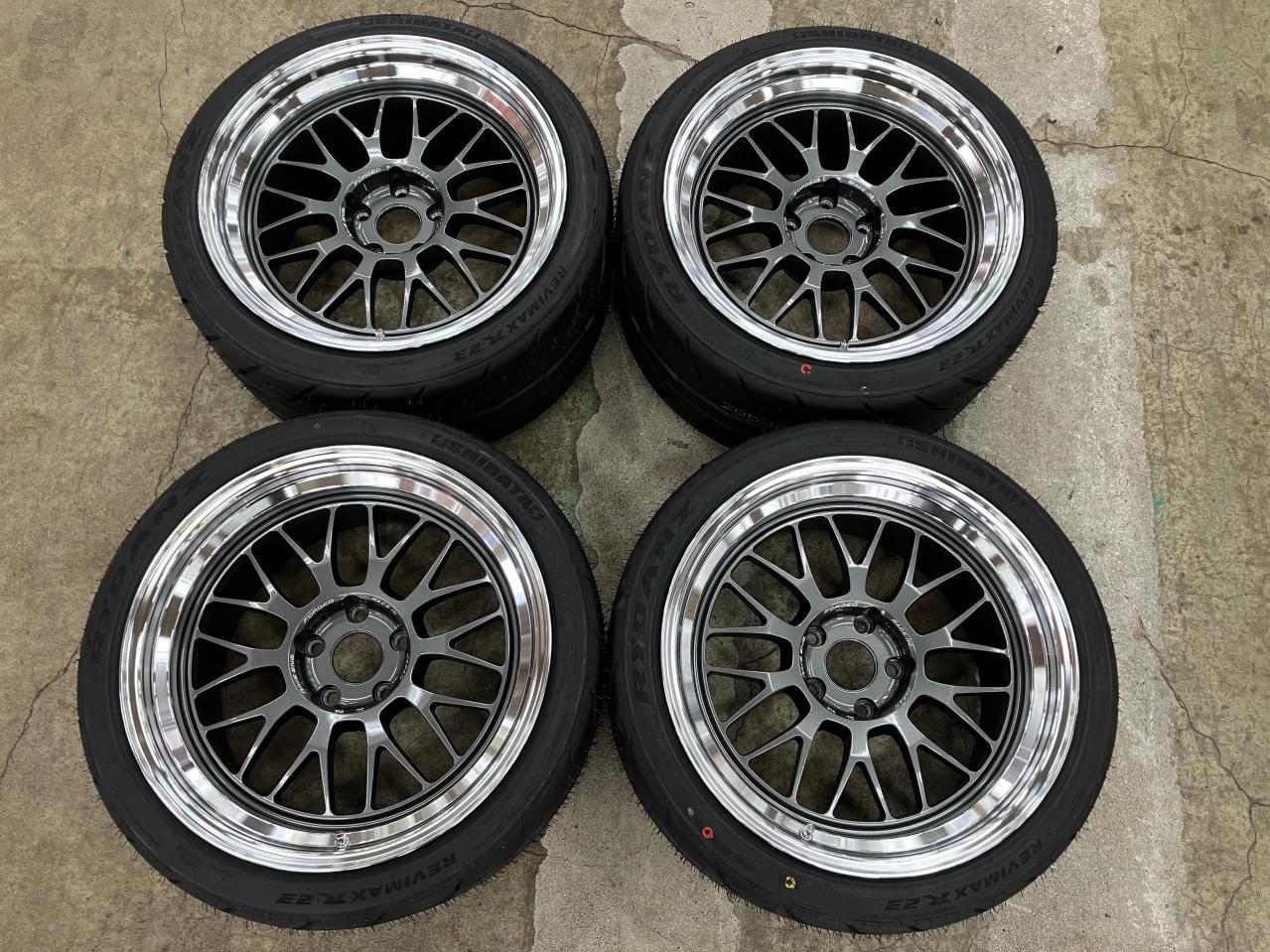 ☆新品タイヤ付☆ RAYS VOLK RACING 21A + SHIBATIRE R23 [TW:300] | 目立った傷や汚れ無し ...