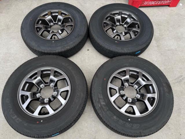 スズキ純正 純正ホイール ジムニーシエラ/JB74W + DUNLOP GRANDTREK 