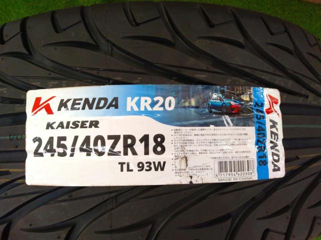 ENKEI
PerformanceLine
PF05
+
KENDA
KR 20
245 / 40R18
Manufactured in 2026