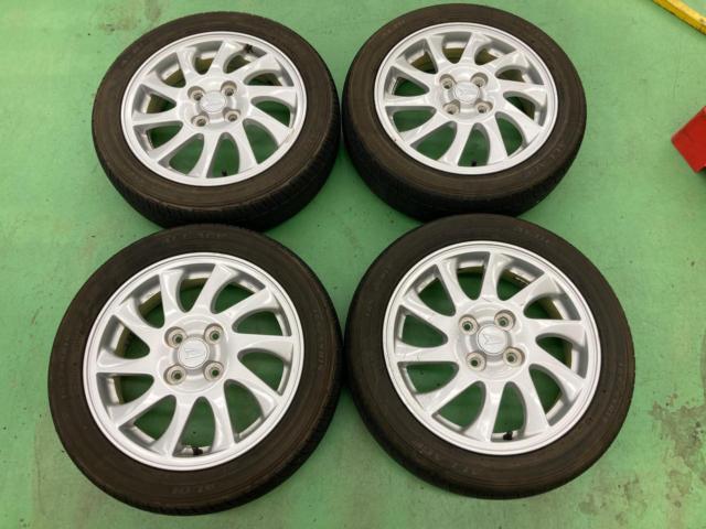 商談中※ DAIHATSU 純正 ムーヴホイール+ GOODEYER ALLAGE AL01 | 傷や 