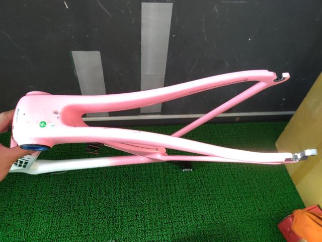 【サイズ:XS/48cm】ELVES カーボンロードバイクフレーム/フォーク