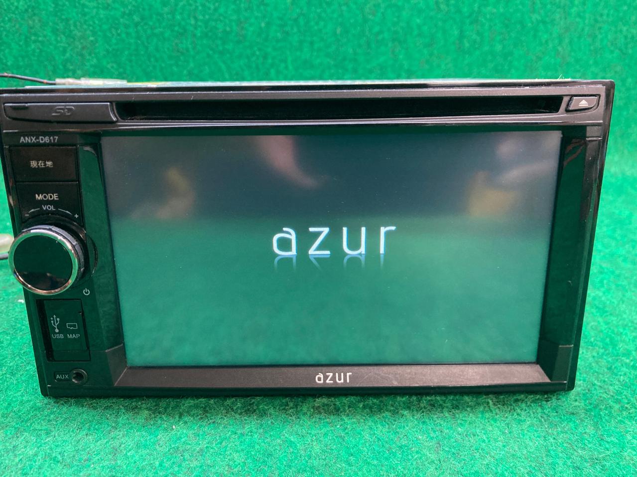 azurフルセグチューナー内蔵メモリーナビゲーション訳あり《中古品 