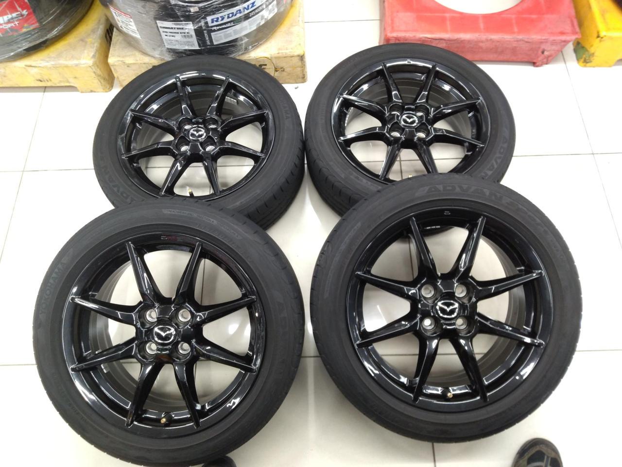マツダ ND系ロードスター純正ホイール+YOKOHAMA ADVAN SPORT V105 