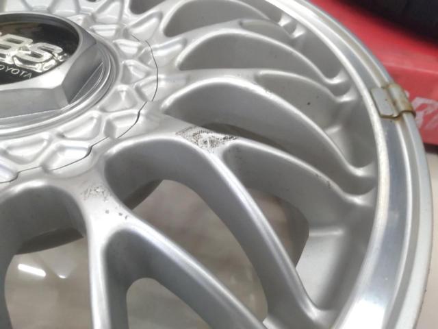 TOYOTA BBS RG173 20系セルシオ 純正オプションホイール | やや傷や 