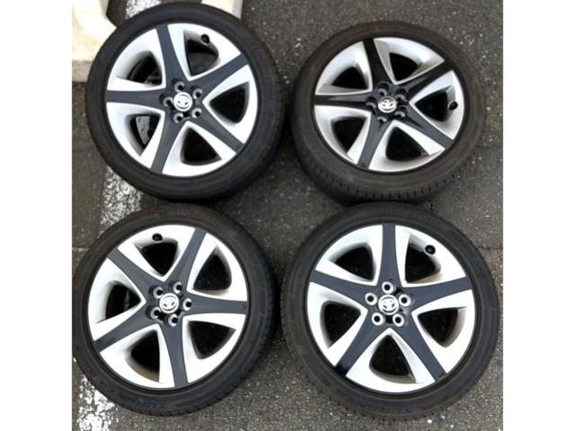 TOYOTA 50系プリウス Sツーリング純正ホイール+BRIDGESTONE TURANZA 