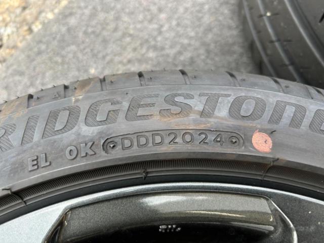 TOYOTA Corolla Touring WxB genuine wheels + BRIDGESTONE TURANZA 