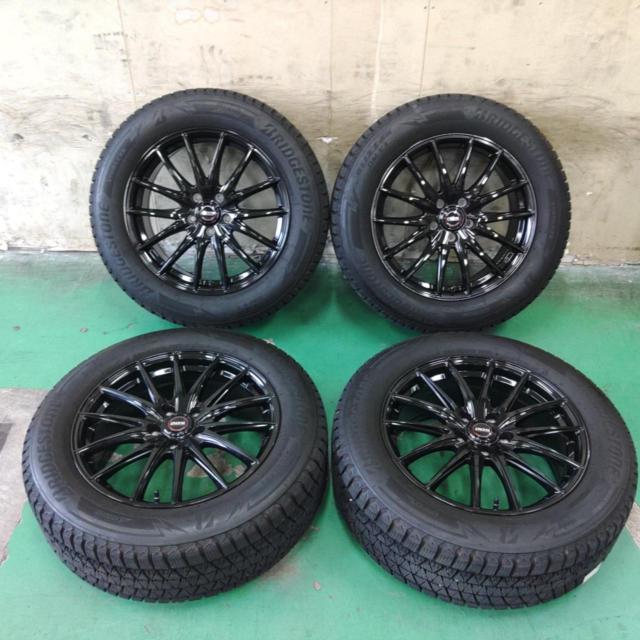 コンテナ2】BADX D.O.S. RP-7+BRIDGESTONE BLIZZAK DM-V3 | 目立った傷 