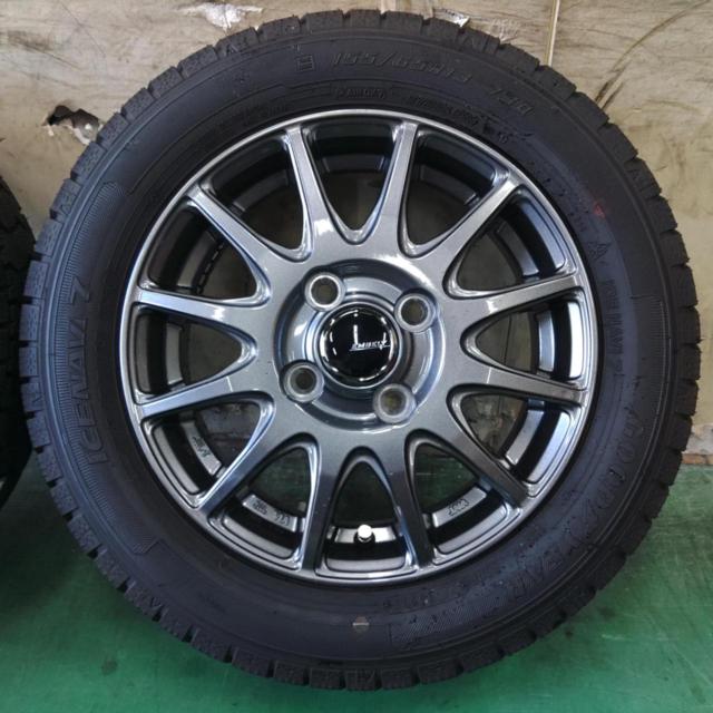 EMBELY S10 +GOODYEAR ICENAVI7 155/65R13 | 目立った傷や汚れ無し 