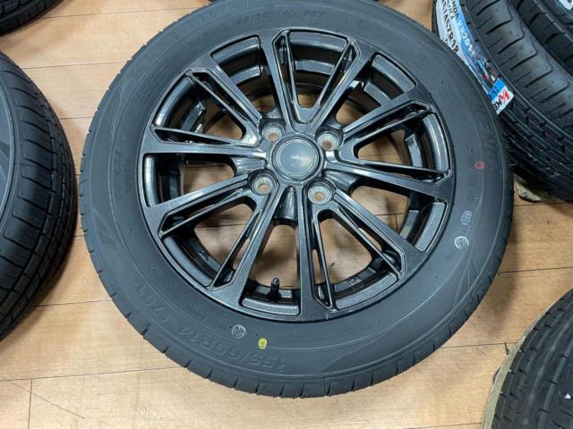 YFC MILLOUS DF + KENDA(ケンダ) KR203 155/65R14 75T | やや傷や汚れ 