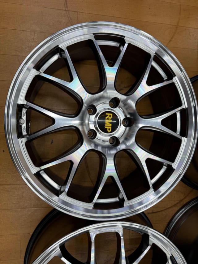 225/40R19 【ホイールのみ4本】MARUKA SERVICE RMP 820F | やや傷や 