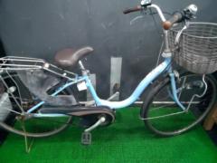 【わけあり現状販売】YAMAHA PM26NT PAS ナチュラT 2012モデル 26インチ内装3段変速電動アシスト自転車 水色※バッテリー無し アシスト未チェック サドル破損